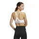 Sports Bra Adidas Aeroreact Ls P White