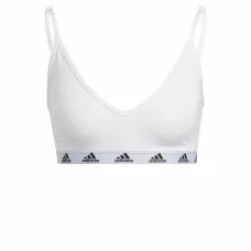 Sports Bra Adidas Pureb Ls White