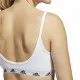 Sports Bra Adidas Pureb Ls White