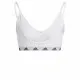 Sports Bra Adidas Pureb Ls White