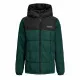 Children's Jacket Jack & Jones Jjben Square Hood Jacket Jnr Olive