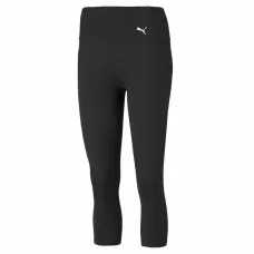 Pantalón Largo Deportivo Puma Train Favorite Forever High Waist 3/4 Negro Mujer