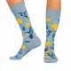 Socks Jimmy Lion Birds Lemons Light Blue 41-46