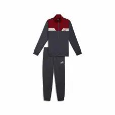 Tracksuit for Adults Puma Power Poly Suit Grey Men 2 Pieces