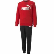 Children’s Tracksuit Puma No.1 Logo Red 2 Pieces