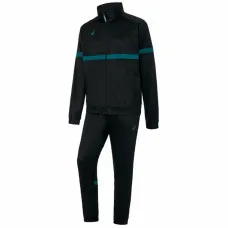 Chándal para Adultos Joluvi Speck Azul Negro Unisex 2 Piezas