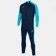 Tracksuit for Adults Joma Sport Eco Championship Navy Blue Children's Men 2 Pieces