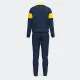 Tracksuit for Adults Joma Sport Danubio III Yellow Navy Blue Men 2 Pieces