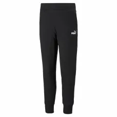 Long Sports Trousers Puma Sweat Fl Black Lady