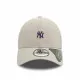 Hat New Era REPREVE MINI LOGO 9FORTY New York Beige One size