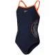 Bañador Niña Speedo Plastisol Placement Naranja