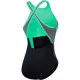Bañador Mujer Speedo High Neck Splice Cross Verde