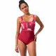 Bañador Mujer Speedo Shaping Contour Rojo
