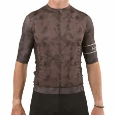 Maillot de ciclismo Hemon Prestiggio Marrón