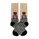 Calcetines Deportivos Jimmy Lion Beige