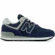Zapatillas Casual Niño New Balance 574 Azul marino