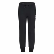 Children's Tracksuit Bottoms Converse Chuck Patch Black