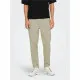 Pantalón de Chándal para Adultos Only & Sons Onslinus Crop Tap 0192 Beige Hombre