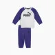 Chándal Infantil Puma Minicats Ess Raglan Jogger Fl Azul marino