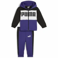 Chándal Infantil Puma Minicats Colorblock Jogger Morado