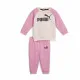 Chándal Infantil Puma Minicats Ess Raglan Jogger Fl Rosa