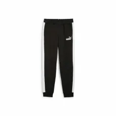 Pantalón de Chándal para Niños Puma Ess Block Negro