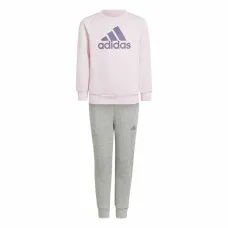 Children’s Tracksuit Adidas Lk Bos Jog Fleece Pink