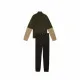 Children’s Tracksuit Puma Colorblock Poly Suit Khaki Olive