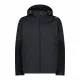 Men's Sports Jacket Campagnolo Zip Detachable Inner Black