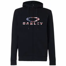 Men’s Hoodie Oakley Bark Fz Hoodie 2.0 Black