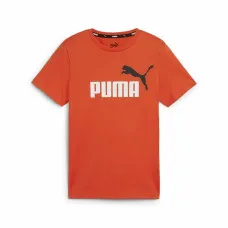 Camiseta de Manga Corta Infantil Puma Essentials+ 2 Col Logo