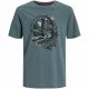 Camiseta de Manga Corta Infantil Jack & Jones skull Rock Crew