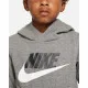 Sudadera con Capucha Niño Nike Club Hbr Gris