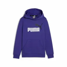 Children’s Hoodie Puma Essentials+ 2 Col Big Logo Blue