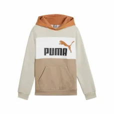 Children’s Hoodie Puma Essentials Block Brown