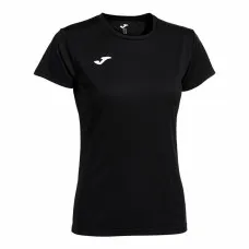 Camiseta Deportiva de Manga Corta Joma Sport Combi Negro