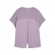 Camiseta de Manga Corta Mujer Puma Cloudspun Mix Lavanda