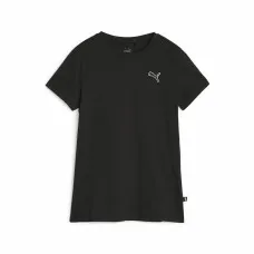 Women’s Short Sleeve T-Shirt Puma Black