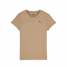 Camiseta de Manga Corta Mujer Puma Better Essentials Beige