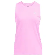 Women's Sleeveless T-shirt Under Armour Pink