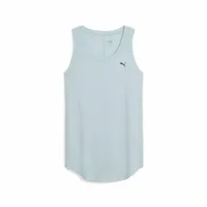 Camiseta para Mujer sin Mangas Puma Studio Foundation Azul cielo