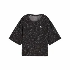 Camiseta de Manga Corta Mujer Puma Negro