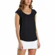 Women's Sleeveless T-shirt Ditchil Black