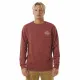 Sudadera sin Capucha Hombre Rip Curl Stapler Crew Marrón