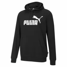 Sudadera con Capucha Hombre Puma Essentials Big Logo Negro
