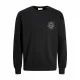 Sudadera sin Capucha Hombre Jack & Jones Jmmystic Negro