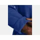 Sudadera sin Capucha Hombre Under Armour Rival Fleece Crew Azul