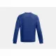 Sudadera sin Capucha Hombre Under Armour Rival Fleece Crew Azul