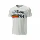 Camiseta de Manga Corta Hombre Wilson Script 14 Blanco