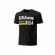 Camiseta de Manga Corta Hombre Wilson Wilson Script 14 Negro